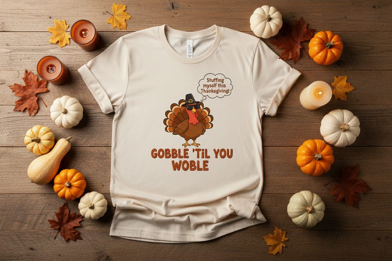 Funny Thanksgiving T-Shirts to Wear at the Dinner Table