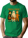 102 Retro Halloween Parade 1950S Trick-Or-Treat T-Shirt for Men & Women, T-Shirts Graphic Tee - Green