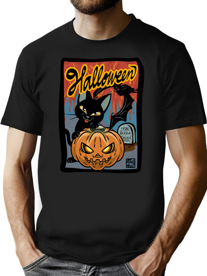 104 Halloween 3 T-Shirt for Men & Women, T-Shirts Graphic Tee - Black