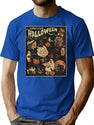 116 Halloween Pumpkin Long Live Halloween T-Shirt for Men & Women, T-Shirts Graphic Tee - Blue