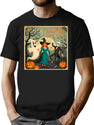 117 Vintage 1950S Halloween Party T-Shirt for Men & Women, T-Shirts Graphic Tee - Black