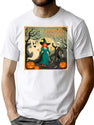 117 Vintage 1950S Halloween Party T-Shirt for Men & Women, T-Shirts Graphic Tee - White