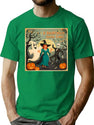 117 Vintage 1950S Halloween Party T-Shirt for Men & Women, T-Shirts Graphic Tee - Green