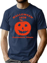118 Halloween 1978 Holiday Spooky Gift Myers Pumpkin Haddonfield T-Shirt for Men & Women, T-Shirts Graphic Tee - Navy