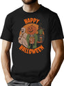 124 Me With My Spirit Friends During Halloween Gift Halloween Day Thanksgiving Christmas Day T-Shirt for Men & Women, T-Shirts Graphic Tee - Black