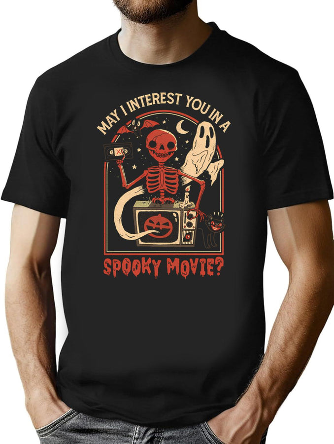 127 Spooky Movie T-Shirt for Men & Women, T-Shirts Graphic Tee - Black