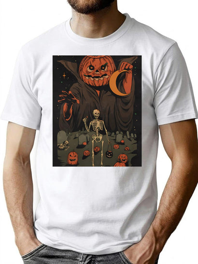 130 Halloween T-Shirt for Men & Women, T-Shirts Graphic Tee - Black