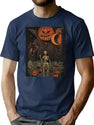 130 Halloween T-Shirt for Men & Women, T-Shirts Graphic Tee - Navy