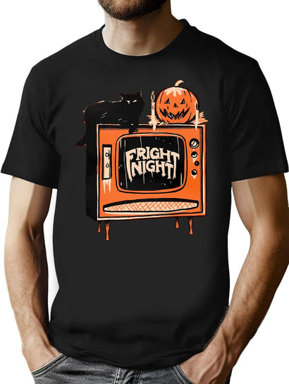 151 Fright Night T-Shirt for Men & Women, T-Shirts Graphic Tee - Black