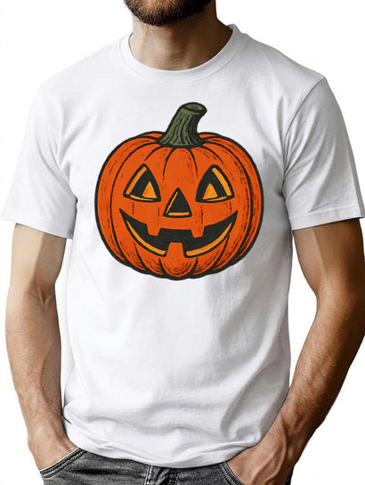 16 Vintage Jackolantern T-Shirt for Men & Women, T-Shirts Graphic Tee - Black