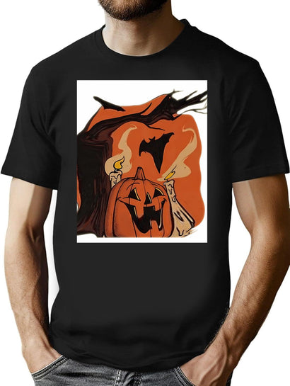 160 Haloween T-Shirt for Men & Women, T-Shirts Graphic Tee - Black