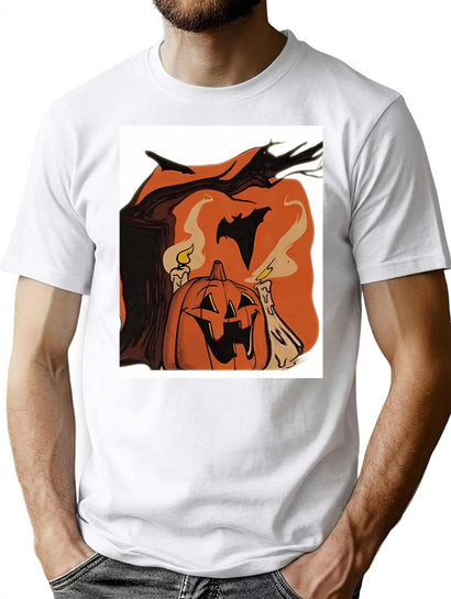 160 Haloween T-Shirt for Men & Women, T-Shirts Graphic Tee - Black