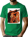 160 Haloween T-Shirt for Men & Women, T-Shirts Graphic Tee - Green