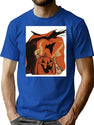 160 Haloween T-Shirt for Men & Women, T-Shirts Graphic Tee - Blue