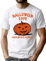 167 Pumpkin Haddonfield Halloween 1978 Holiday Spooky Myers T-Shirt for Men & Women, T-Shirts Graphic Tee - White