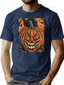 171 Get Ready For Halloween T-Shirt for Men & Women, T-Shirts Graphic Tee - Navy