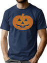 174 Magic Pumpkin T-Shirt for Men & Women, T-Shirts Graphic Tee - Navy