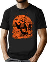 18 Vintage Scary T-Shirt T-Shirt for Men & Women, T-Shirts Graphic Tee - Black