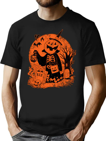 18 Vintage Scary T-Shirt T-Shirt for Men & Women, T-Shirts Graphic Tee - Black