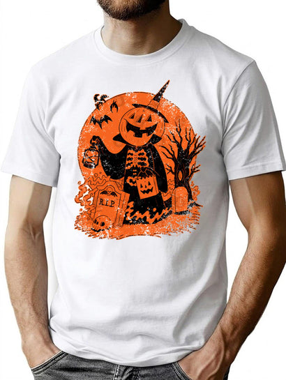 18 Vintage Scary T-Shirt T-Shirt for Men & Women, T-Shirts Graphic Tee - Black
