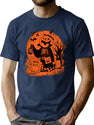 18 Vintage Scary T-Shirt T-Shirt for Men & Women, T-Shirts Graphic Tee - Navy