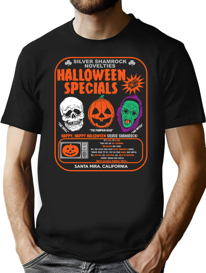 180 Halloween Specials Season Of The Witch Art T-Shirt for Men & Women, T-Shirts Graphic Tee - Black