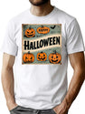 184 Vintage Halloween Illustration T-Shirt for Men & Women, T-Shirts Graphic Tee - White