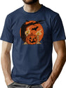 19 Halloween Vintage T-Shirt for Men & Women, T-Shirts Graphic Tee - Navy