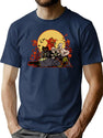 190 Halloween Club T-Shirt for Men & Women, T-Shirts Graphic Tee - Navy