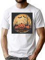 192 Retro 1950S Halloween Design T-Shirt for Men & Women, T-Shirts Graphic Tee - White