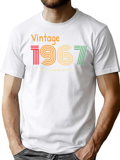 1967 Birthday Funny (1) T-Shirt for Men & Women, T-Shirts Graphic Tee - Black