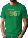 1967 Birthday Funny (1) T-Shirt for Men & Women, T-Shirts Graphic Tee - Green