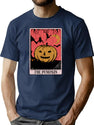 198 Pumpkin Tarot Card T-Shirt for Men & Women, T-Shirts Graphic Tee - Navy
