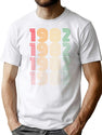 1982 Birthday T-Shirt for Men & Women, T-Shirts Graphic Tee - White