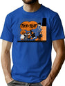 20 Vintage Halloween Trick Or Treaters T-Shirt for Men & Women, T-Shirts Graphic Tee - Blue