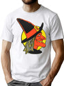 201 Halloween Witch Classic T-Shirt for Men & Women, T-Shirts Graphic Tee - White