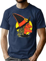 201 Halloween Witch Classic T-Shirt for Men & Women, T-Shirts Graphic Tee - Navy