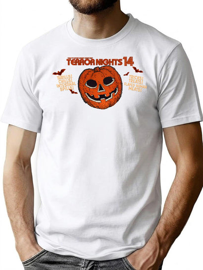 203 Terror Nights 14 - Welcome To The 14Th Season T-Shirt for Men & Women, T-Shirts Graphic Tee - Black