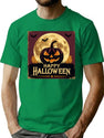 214 Vintage Halloween Poster Wbats T-Shirt for Men & Women, T-Shirts Graphic Tee - Green