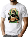 215 Halloween In My Soul - Pumpkin Skeleton Carving T-Shirt for Men & Women, T-Shirts Graphic Tee - White