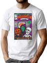 221 Halloween Horrorthon T-Shirt for Men & Women, T-Shirts Graphic Tee - White