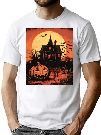 223 Halloween Vintage T-Shirt for Men & Women, T-Shirts Graphic Tee - Black