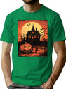 223 Halloween Vintage T-Shirt for Men & Women, T-Shirts Graphic Tee - Green