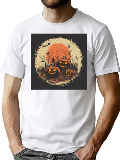 229 Vintage 1950S Halloween T-Shirt for Men & Women, T-Shirts Graphic Tee - Black
