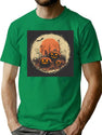 229 Vintage 1950S Halloween T-Shirt for Men & Women, T-Shirts Graphic Tee - Green