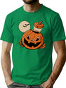 23 Vintage Mind Blown Pumpkin T-Shirt for Men & Women, T-Shirts Graphic Tee - Green