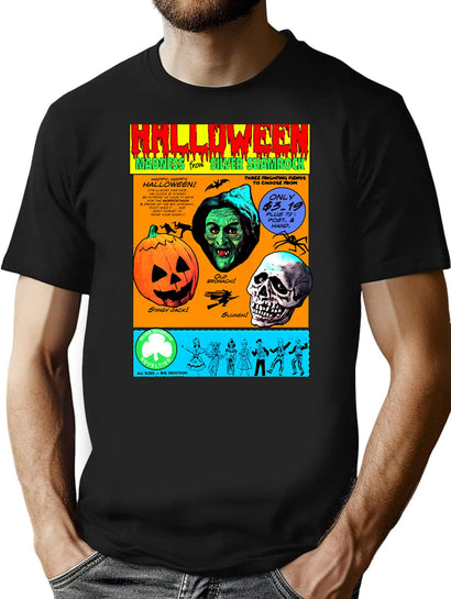 231 Halloween Madness From Silver Shamrock T-Shirt for Men & Women, T-Shirts Graphic Tee - Black