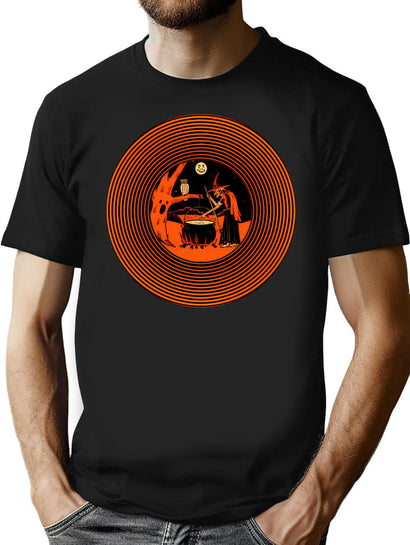 24 Trippy Witchy T-Shirt for Men & Women, T-Shirts Graphic Tee - Black