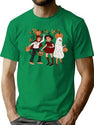 248 Retro Kids Trick Or Treat 80'S 90'S Fall Funny Halloween Vintage T-Shirt for Men & Women, T-Shirts Graphic Tee - Green