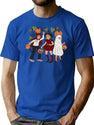 248 Retro Kids Trick Or Treat 80'S 90'S Fall Funny Halloween Vintage T-Shirt for Men & Women, T-Shirts Graphic Tee - Blue